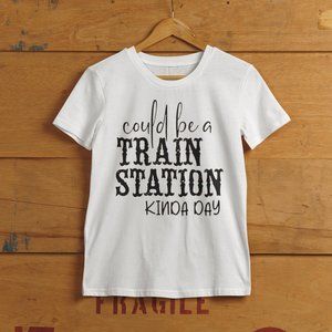Train Station kind of day T-Shirt